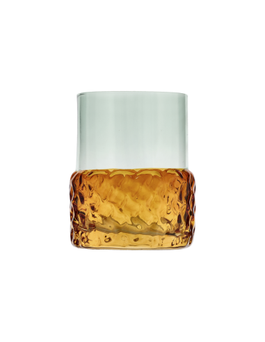 Vaso Glow - Verde/Ámbar