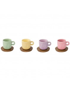 Set de 4 Tazas de Café Take...
