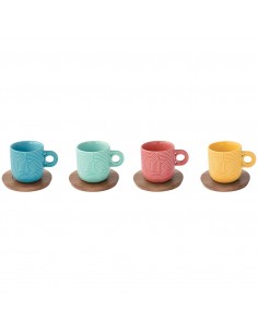 Set de 4 Tazas Take a Loop