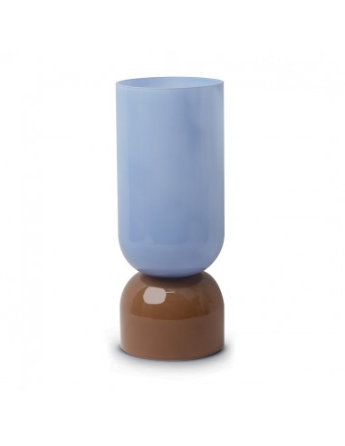Florero Bicolore Azul - Beige