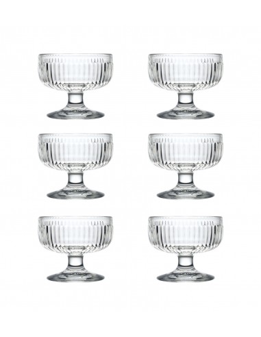 Set de 6 Copas de Helado Tahiti