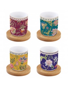 Set de 4 Tazas Magie D'Orient