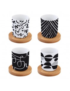 Set de 4 Tazas de Café...