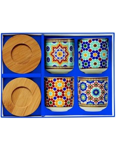 Set de 4 Tazas de Café...