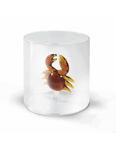 Vaso de Cristal - Cangrejo