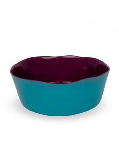 Bowl de Ensalada - Burgundy y Azul