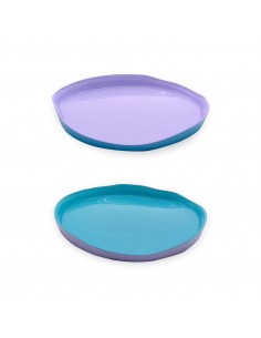 Set de 2 Platos de Postre -...