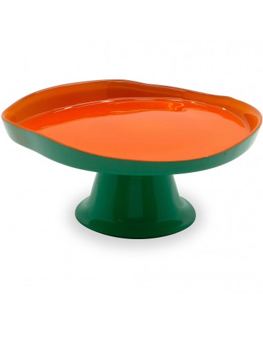 Alzata Naranja y Verde