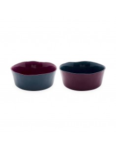 Set de 2 Bowls Burdeos y...