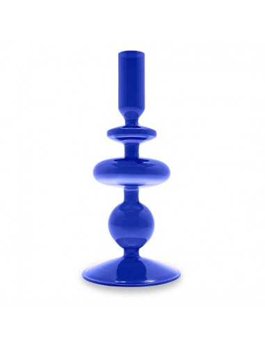 Portavelas Azul