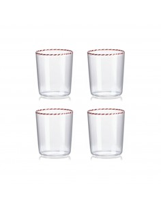 Set de 4 Vasos Clear