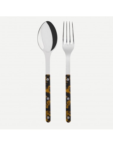 Set de Piezas de Servir Bistrot Faux Tortoise