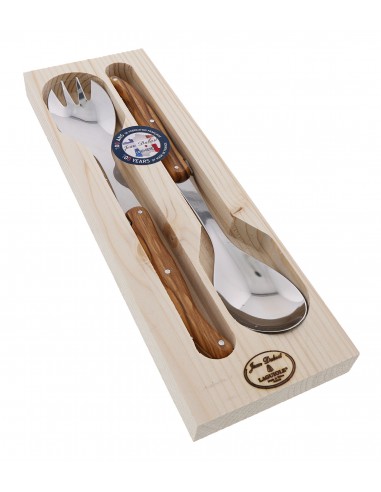 Set de 2 Piezas de Servir Ensalada Olivewood
