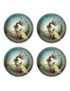 Set de 4 Platos de Pan What...