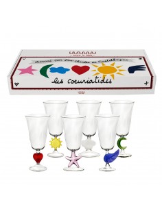 Set de 6 Copas de Vino Cœuriatides Set de 6 Copas de Vino Cœuriatides
