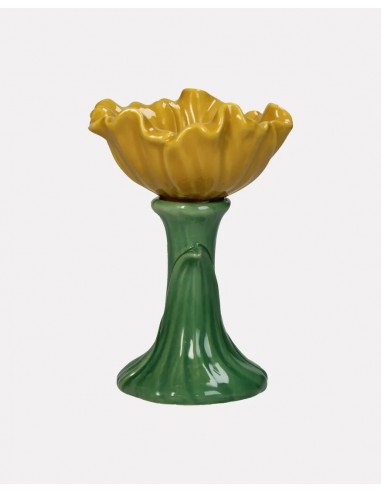 Florero Poppy Fine Earthenware - Amarillo