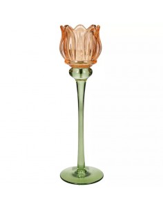 Candelabro Flower Glass -... 2