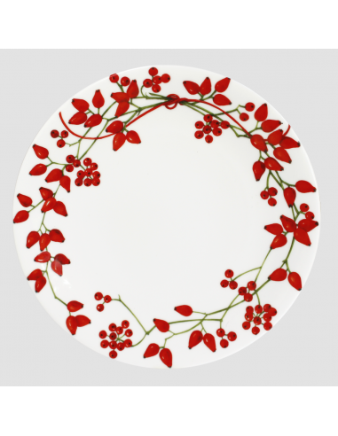Plato Llano Fil Rouge Bacche