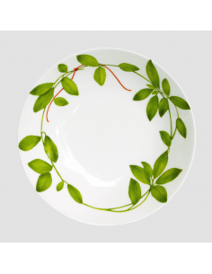 Plato de Sopa Fil Rouge Foglie