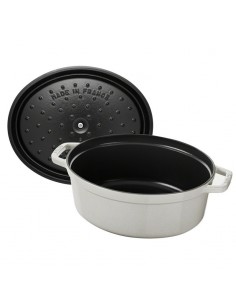 Cacerola Oval Cocotte - Blanca 2