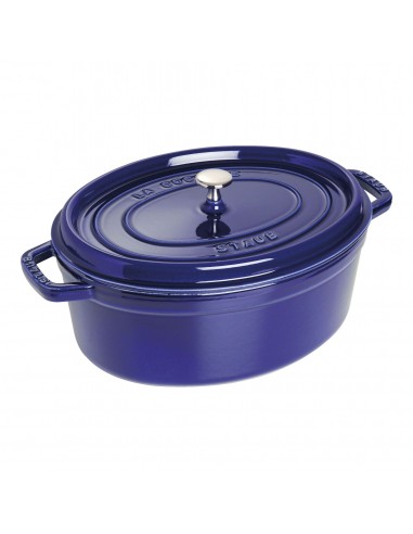 Olla Cocotte Ovalada - Blue Intense