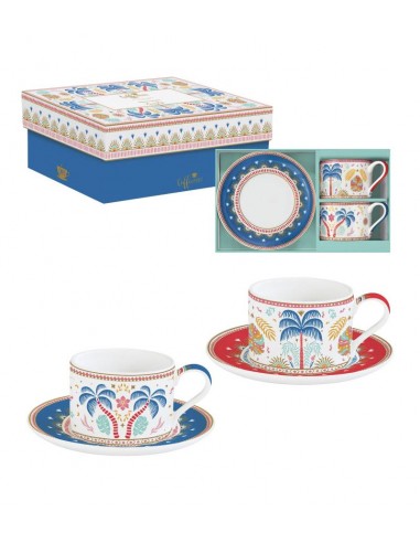 Set de 2 Tazas Tropical Groovy