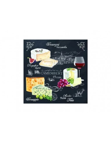 Pack de 20 Fashion Paper World Of Cheese