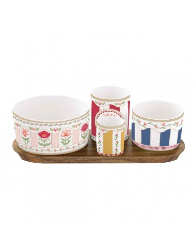 Set de Aperitivo Flowery