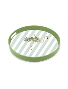 Bandeja Redonda Flamingo
