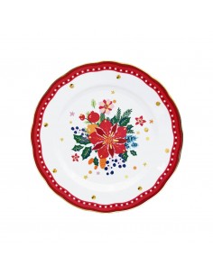 Plato Llano Mamma Mia - Red