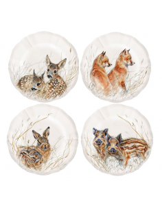 Set de 4 Platos de Postre...