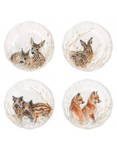 Set de 4 Platos de Pan...