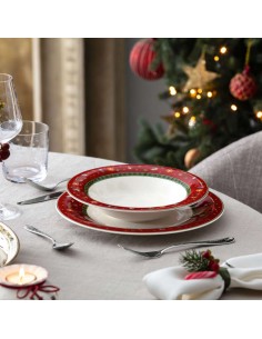 Plato Hondo Rojo Toy's Delight 2