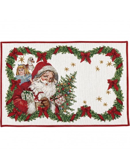 Mantel Individual Tapiz Papa Noel Toy's Fantasy