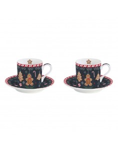 Set de 2 Tazas Gingerbread
