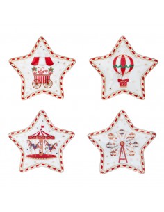 Set de 4 Platos Christmas...