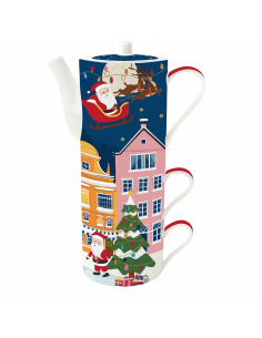 Juego de Té Santa In Town