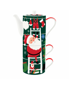 Juego de Té Santa's Outfits