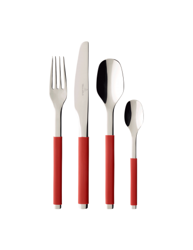 Set de Cubiertos Cranberry S+