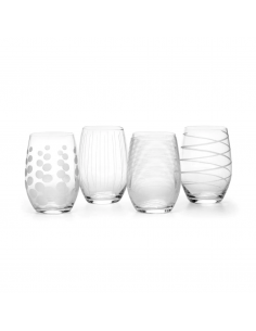 Set de 4 Vasos de Vino Cheers