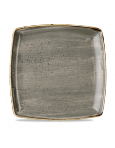 Plato Cuadrado Stonecast -...