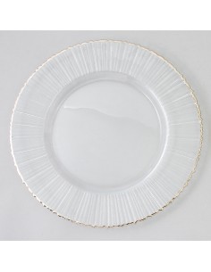 Set de 4 Platos Ray/Silver...