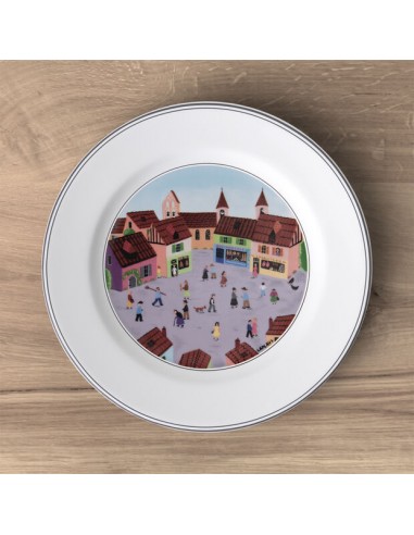 Plato de Postre Design Naif - Village