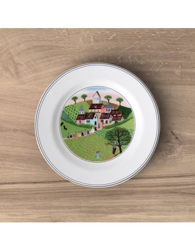 Plato de Pan Design Naif - Wedding Procession