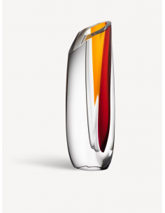 Jarrón Saraband - Red/Amber