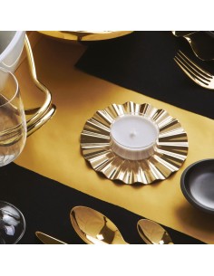 Portavelas Kyma - Dorado 2