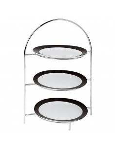 Porta Platos de Acero