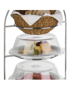 Porta Platos de Acero 2