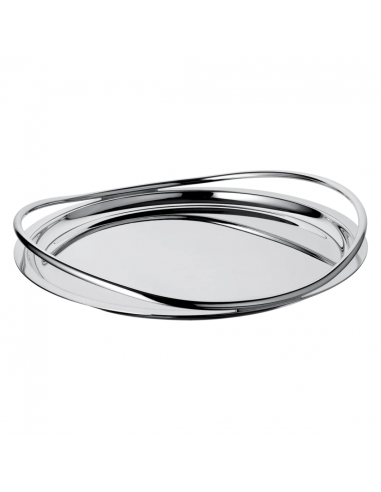 Bandeja Redonda Vertigo - Silver Plated