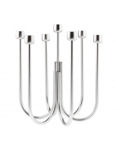 Candelabro Kyma - Plateado